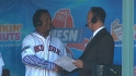 Pedro visits NESN booth