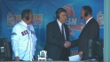 Selig in the booth