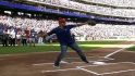 Pudge's first pitch