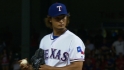 Darvish on his scoreless outing