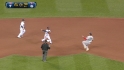 Carroll starts a double play