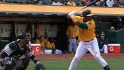 Cespedes' three-hit game