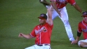 Uggla's acrobatic play