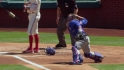 Castillo's strong throw