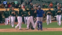 Gomes' walk-off hit-by-pitch
