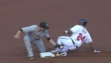 Barajas throws out Bourn