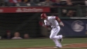 Trout's bunt single
