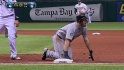 Howell picks off Ackley
