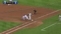 Moustakas' barehanded play