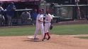Hawkins turns two, earns save