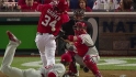 Harper hit by pitch