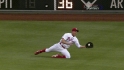 Pence's sliding grab