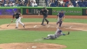 Santana's diving catch