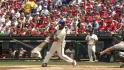 Rollins' leadoff homer