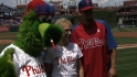 U.S. Marine honored as bat girl