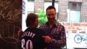 Lucroy visits the Fan Cave