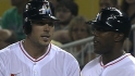 Marlins' five-run fourth