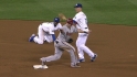 Upton's RBI infield hit