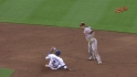 Hunter induces double play