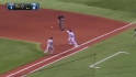 Rhymes turns a double play