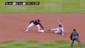 Rosario's strong throw