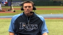 Thompson on his MLB debut