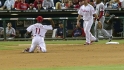 Rollins' smart throw