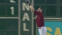 Buck's leaping catch
