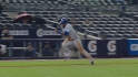 Falu scores on a wild pitch