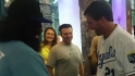 Royals visit MLB Fan Cave