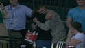 Soldier surprises family