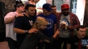 Nick Offerman Tours Fan Cave