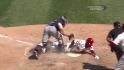 De Aza's RBI triple