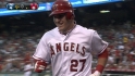 Trout's solo homer
