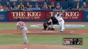 Gonzalez's first MLB strikeout