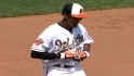 Jones' 20-game hit streak