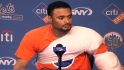 Santana on no-hitter