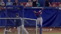 Pedroia takes BP