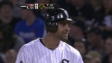 Danks' first career hit