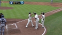Uggla's three-run shot