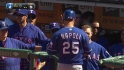 Napoli's solo shot