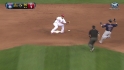 Molina throws out Cabrera