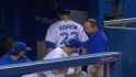Morrow leaves with injury