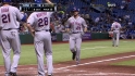 Davis' three-run blast