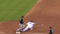 Braun breaks up no-hitter