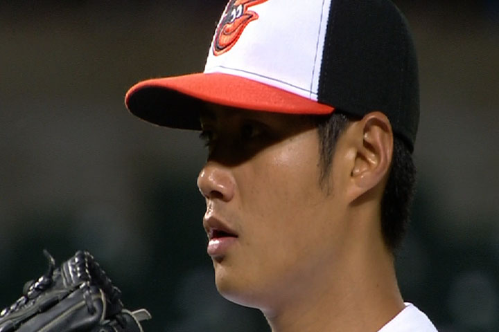 6/12/12: Wei-Yin Chen allows eight hits and four runs over 6 1/3 innings against the Pirates