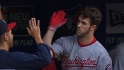 Harper's three hits