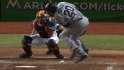 Youkilis hit by a pitch