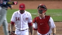 Chapman shuts the door