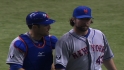 Collins, Dickey on one-hitter